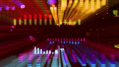 Crazy light spectrum Stock Footage 82250548