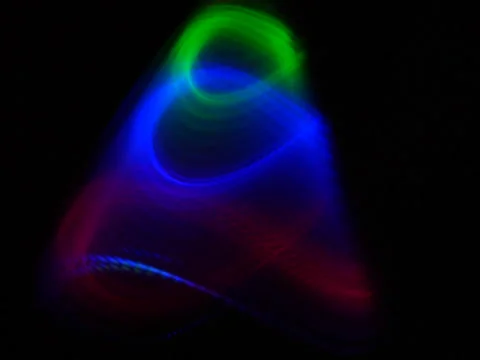 CRAZY LIGHT STREAKS Stock Footage 56883135
