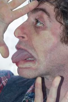 Crazy Man Foto stock