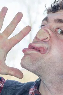 Crazy Man Stock Photos