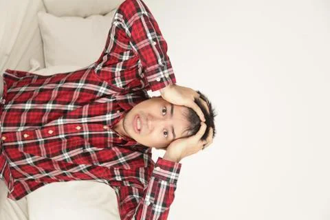 Crazy man 写真素材