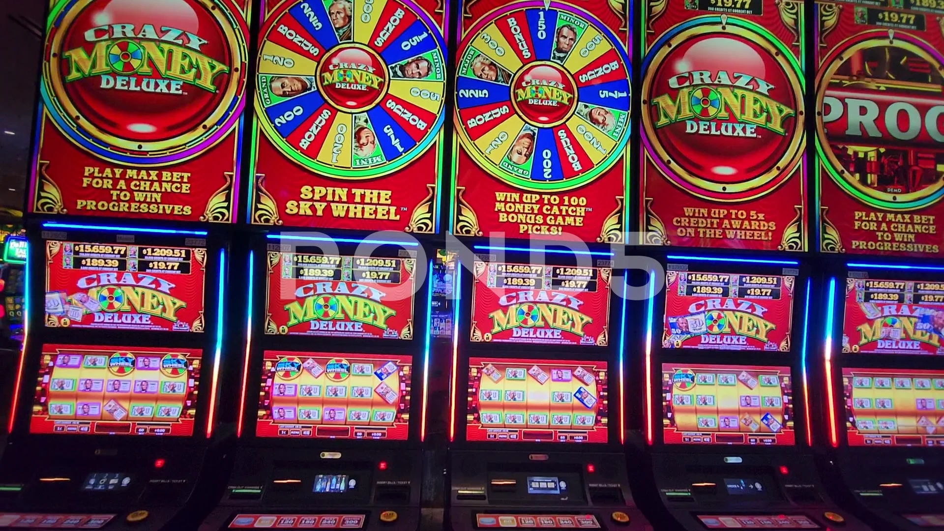 crazy money deluxe slot machine