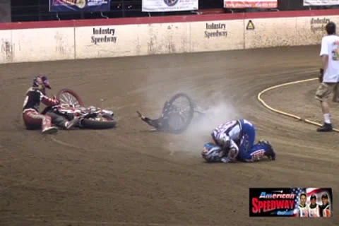Crazy Motocross Crash 스톡 동영상 27128592