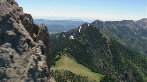 Crazy Mountains Stock Footage 65437994