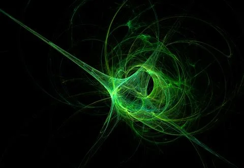 Crazy mystical coloured light effects. Incredible combinations of abstract .. Stock Illustration