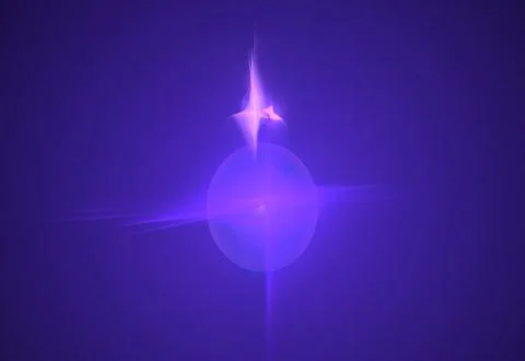 Crazy mystical coloured light effects. Incredible combinations of abstract .. Stock Illustration