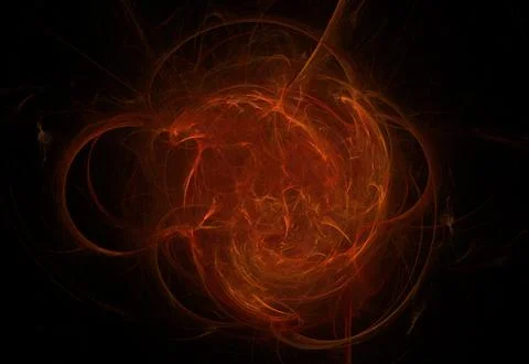 Crazy mystical coloured light effects. Incredible combinations of abstract .. Stock Illustration
