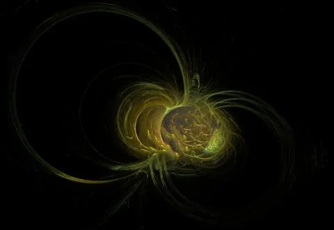 Crazy mystical coloured light effects. Incredible combinations of abstract .. Ilustración de archivo