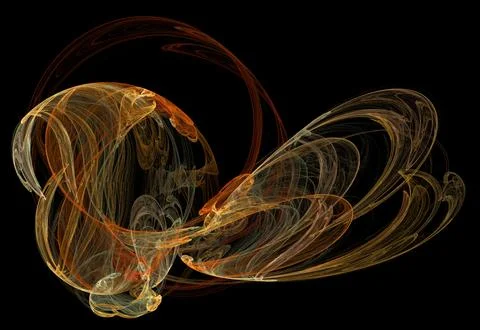 Crazy mystical coloured light effects. Incredible combinations of abstract .. Stock Illustration
