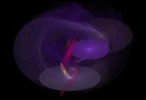 Crazy mystical coloured light effects. Incredible combinations of abstract .. Stock Illustration