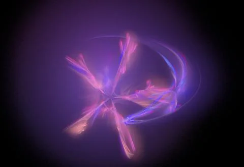 Crazy mystical coloured light effects. Incredible combinations of abstract .. Stock Illustration
