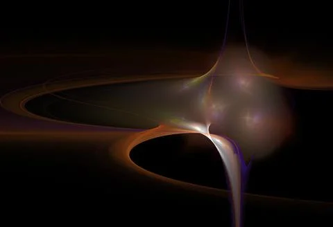 Crazy mystical coloured light effects. Incredible combinations of abstract .. Stock Illustration