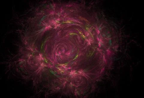 Crazy mystical coloured light effects. Incredible combinations of abstract .. Stock Illustration