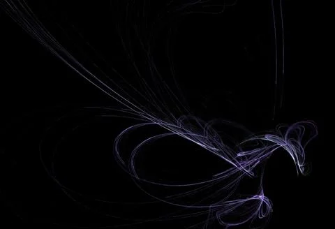 Crazy mystical coloured light effects. Incredible combinations of abstract .. Stock Illustration