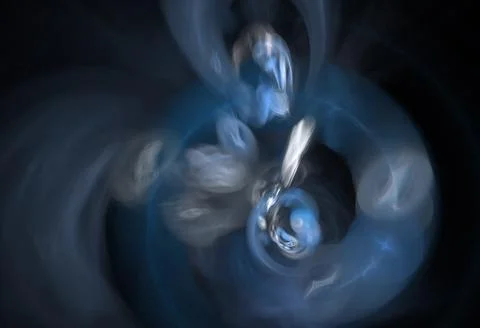 Crazy mystical coloured light effects. Incredible combinations of abstract light Stock Illustration
