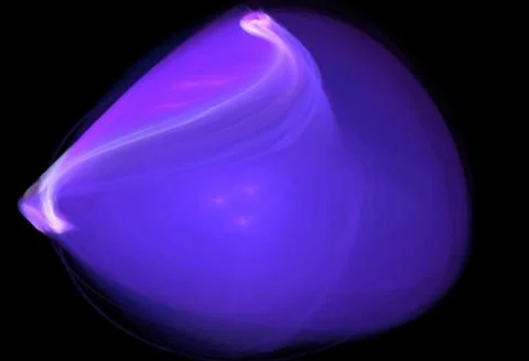 Crazy mystical coloured light effects. Incredible combinations of abstract light Stock Illustration