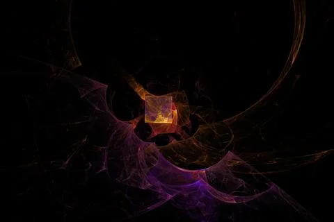 Crazy mystical coloured light effects. Incredible combinations of abstract light Foto stock