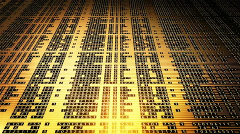 Crazy Numbers 0-9 clip 4 Stock Footage 41791546