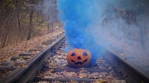 Crazy pumpkin Video stock 82073541