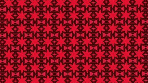 Crazy red pattern stars background Video stock 18596502