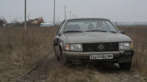 Crazy Ride In A Bad Car Stock Footage 47361321
