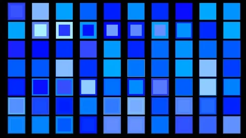 Crazy squares 08 Stock Footage 95595661