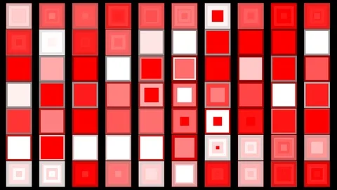 Crazy squares 09 Stock Footage 95595684