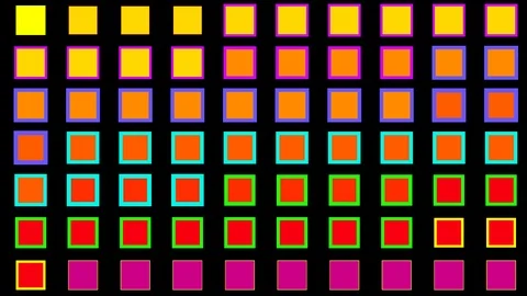 Crazy squares 12 Stock Footage 95595749