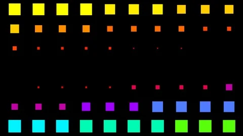 Crazy squares 14 Stock Footage 95595798