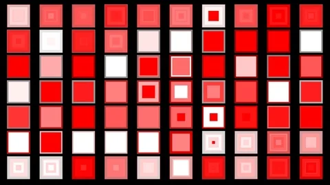 Crazy squares 19 Stock Footage 95595947