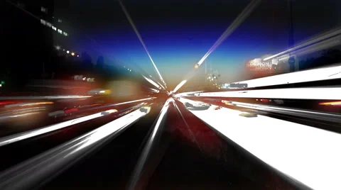 Crazy traffic tremor 4K Stock-Footage 68859388