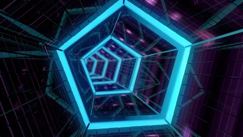 Crazy tunnel Stock Footage 72657525