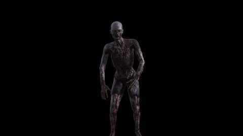 Crazy Zombie Video stock 117072758