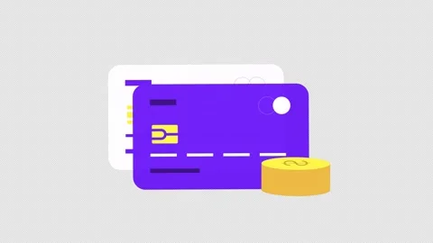 Creadit Card Animation 4K On Alpha Stock Footage 295907824