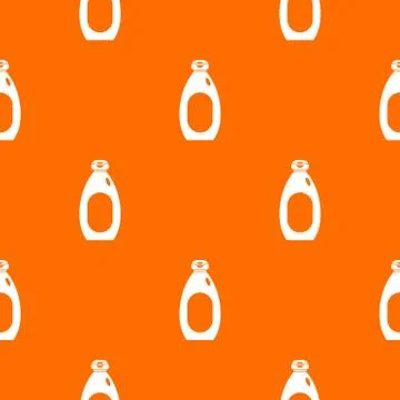 Cream bottle pattern seamless イラスト素材