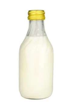 Cream in a bottle Stock Photos