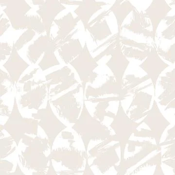 Cream Brushstroke Leaf Abstract Brushstroke seamless pattern design 스톡 일러스트