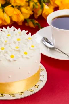 Cream cake Stock Photos