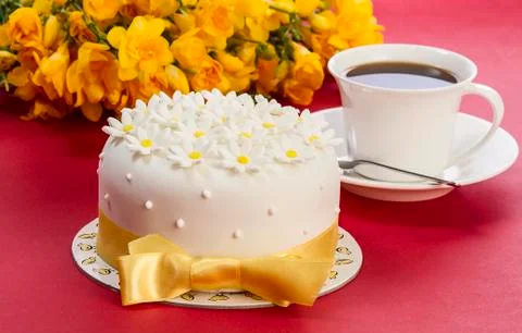 Cream cake Stock Photos