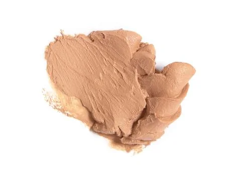 Cream compact sample Stock Photos