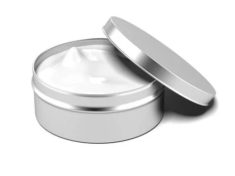 Cream container Illustrazione stock