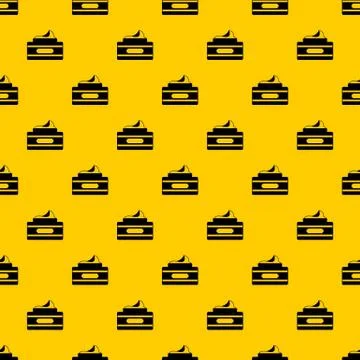 Cream container pattern vector イラスト素材