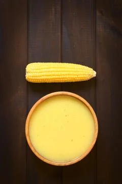 Cream of Corn Soup Stock Photos