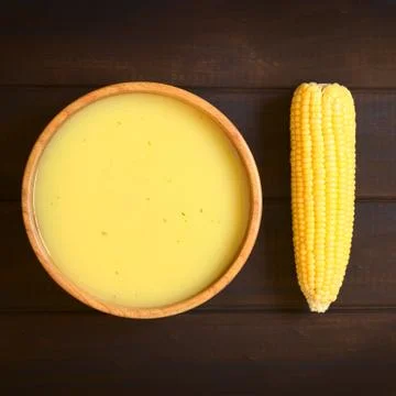 Cream of Corn Soup Stock Photos
