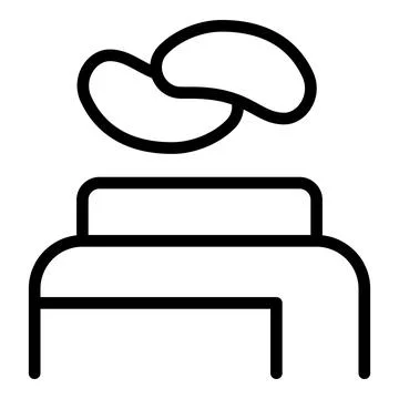 Cream eye patch icon outline vector. Face gel Illustrazione stock