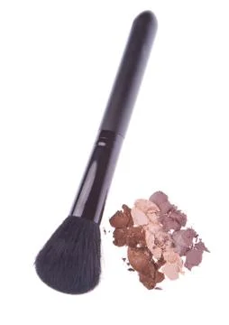 Cream eyeshadows Stock Photos