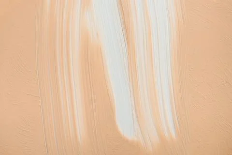 Cream foundation texture background Foto stock