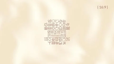 Cream gradient background in subtle nude warm ivory colors. A solid cream 库存插图