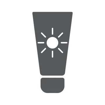 Cream line vector icon Stock-Illustration
