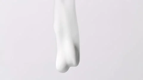 Cream, lotion flows down a vertical surface. Cosmetic background Stock Footage 231768148